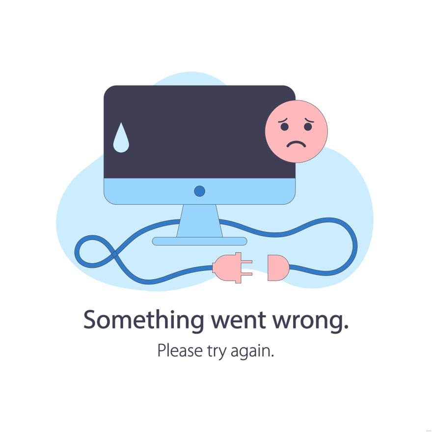 Error image